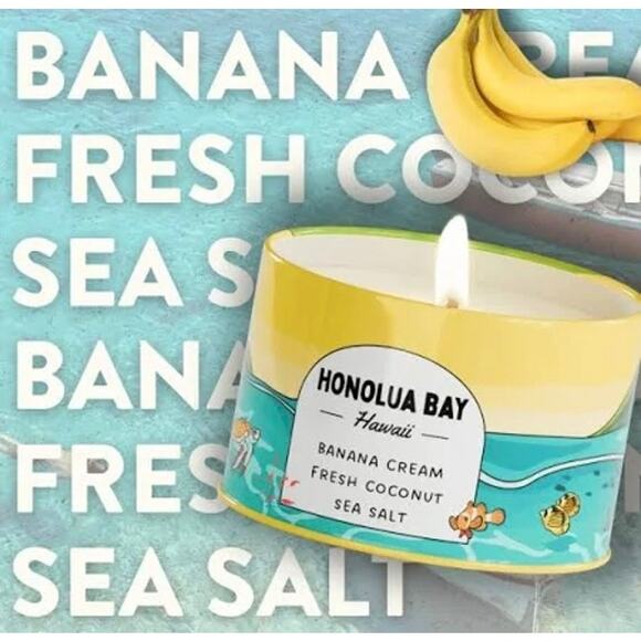Brand New Hawaii Postcards Scented Destination "Honolula Bay" Candle - Picture 2 of 4